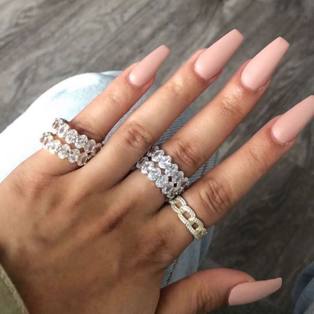 💎Round Cut Cocktail Ring| Promise ring | Eternity